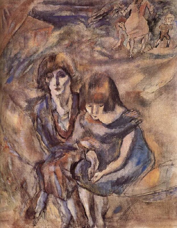 Jules Pascin Lucy and Aiermina oil painting image